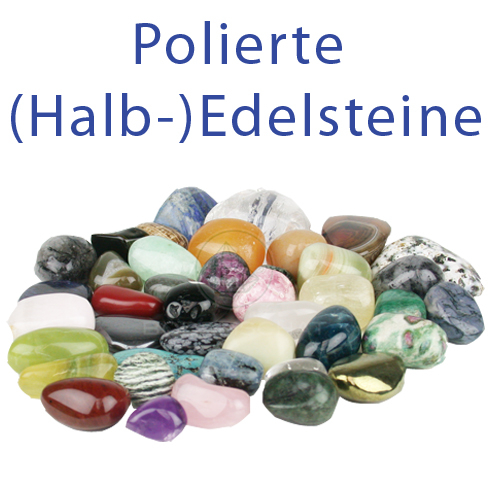 Polierte (Halb-) Edelsteine