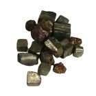 Pyritkristalle Roh 1 Kg.