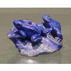 Kikkerpaar van Lapis Lazuli (verkocht)