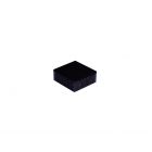 Schaumstoff Einlage 25 x 25 x 11 mm., Schwarz, für Mikromount-Kästchen 