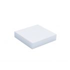 Schaumstoff Einlage 55 x 55 x 12 mm. weiß