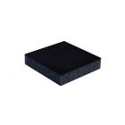 Schaumstoff Einlage 55 x 55 x 12 mm. schwarz