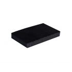 Schaumstoff Einlage 77 x 48 x 12 mm. schwarz