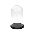 Glasdom Ø 118 mm. / H 200 mm. + Kunststoffsockel 