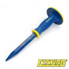 Estwing Steinmeißel mit Spitzerspitze und Handschutz