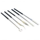 Riffler Diamantfeilensatz 5 Stück, 140 x 3 mm.