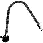 Schwanenhalslichtleiter 1-armig 500 mm