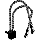 Lichtgeleider zelfdragend 2-armig