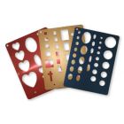 Aluminiumschablonen, 3er Set
