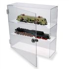 Vitrine abschließbar 32 x 32 x 11 cm.