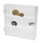 Vitrine abschließbar 24 x 24 x 6.5 cm.
