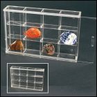 Vitrine 180 x 115 x 45 mm. mit  12 Fächern