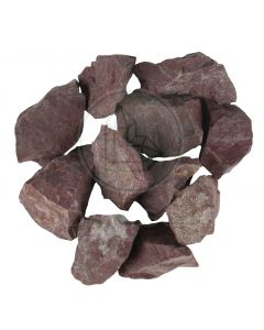Roter Jaspis roh, 1 kg.