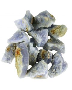 Blauer Chalcedon roh, 0,5 kg.