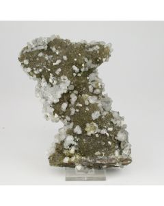 Fluorit mit Calcit, Dolomit und Pyrit - Mina Moscona, Spanien