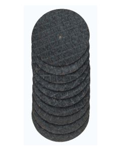 Alu-Oxyd-Trennscheiben mit Gewebebindung Ø 22 mm.