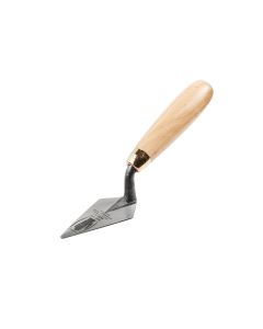 Archäologen Spitzkelle mit Holzgriff 3-1/2"