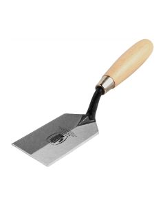 Archäologen Kelle "Margin" mit geschärfter Klinge und Holzgriff 5x2"