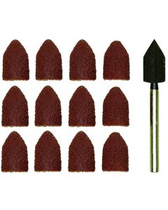 Schleifkappen-set + Träger