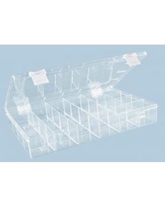 Sortimentskasten 335 x 225 x 55 mm. mit 24 Fächer 