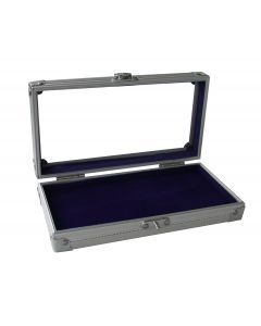 Alu Sammel-Vitrine 195x110 mm - 1 Fäch