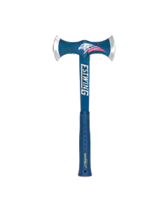 Black Eagle Doppelaxt - Estwing U.V. Blue Finisch
