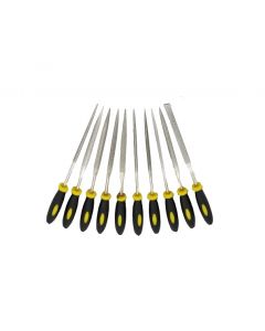 Diamantfeilensatz 10 Stück, 150 x 3 mm.