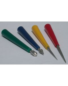 Diamantbesetzte Reibahlensatz 4 stück 90-120 mm.