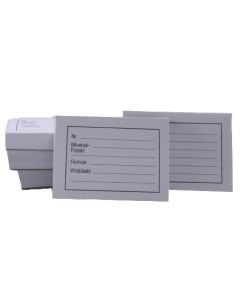 Vindplaatsblokje met 100 Vindplaatskaartjes