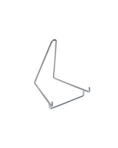 Verchromter Metall praesentations staender 40x55x60 mm.