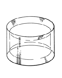 Ring Sockel 15 mm. 6 mm