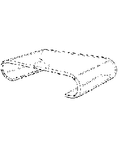 Acryltisch 32 x 105 x 64 mm.