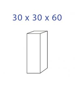Acrylglas-Säule 30 x 30 x 60 mm.