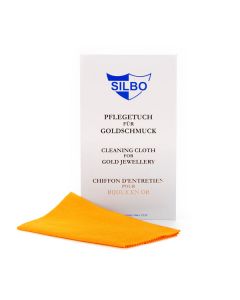 SILBO Pflegetuch für Goldschmuck