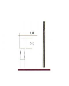 Diamantierte Schleifstift Zylinderform Ø 1,8 mm.