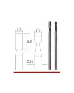 Hardmetall Fräser Zylinder-& Kugelform