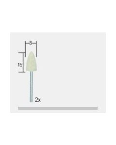 Proxxon Micromot Filzpolierstifte Kegelform Ø 8 x 15 mm.