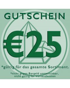 Gutschein 25,00