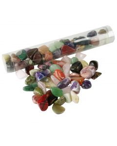 Rohr mit Trommelsteine Mix - S