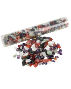 Rohr mit Trommelsteine Mix - XS