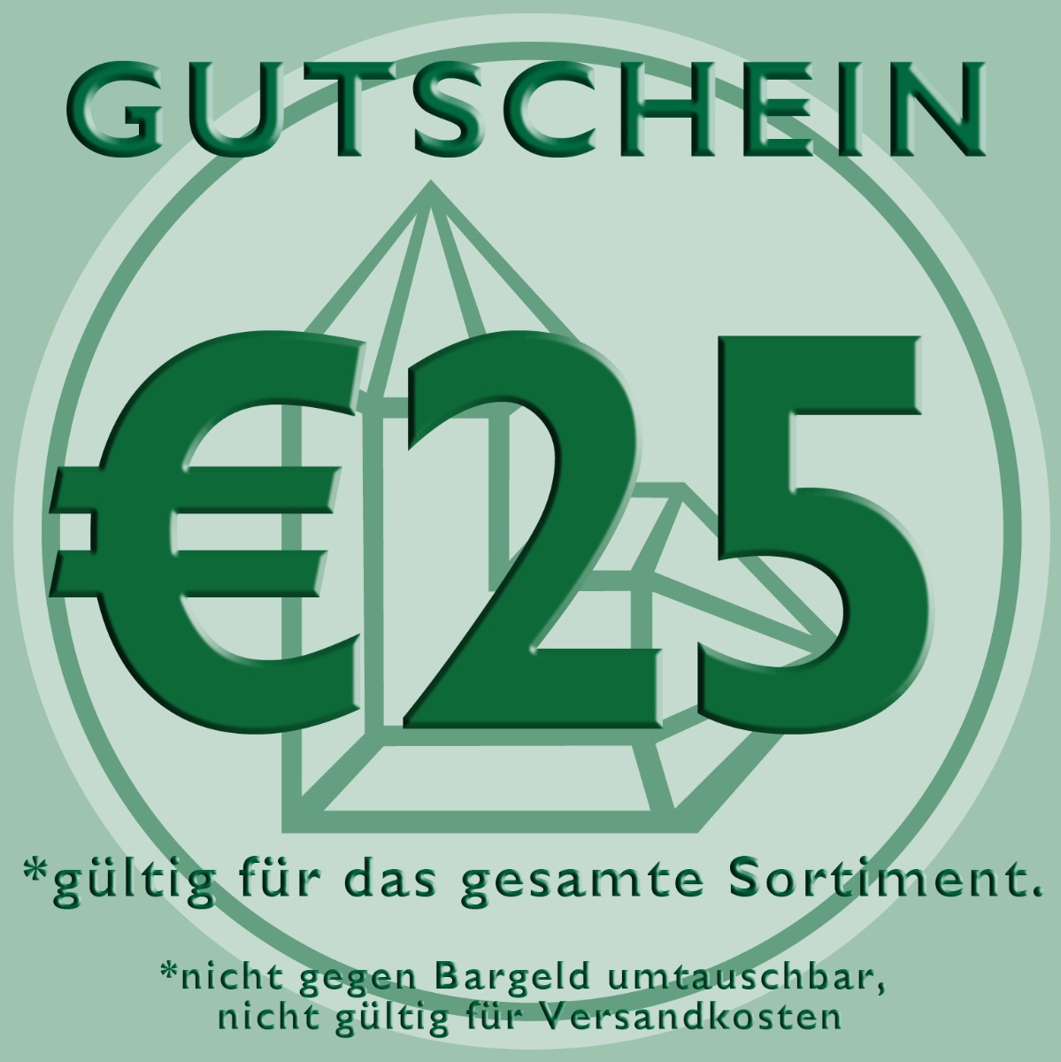 Gutschein 25 €